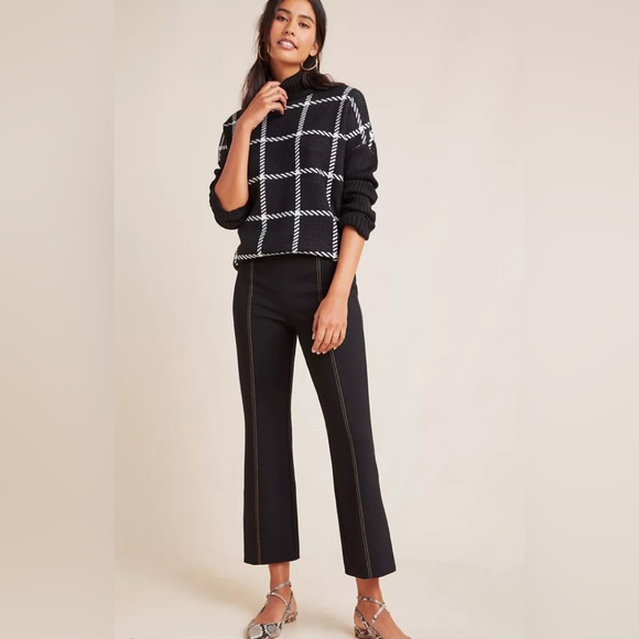 Anthropologie Pants - Anthropologie Black Boot Cut Flare Pants